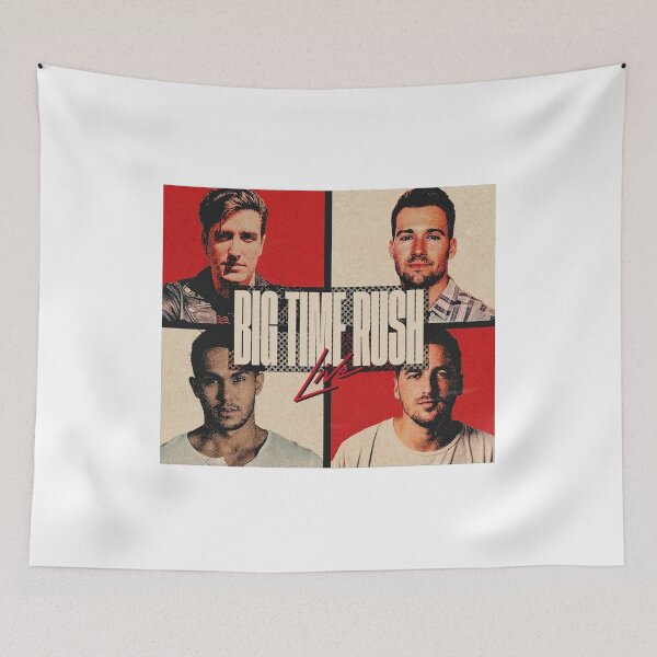 Item preview, Big Time Rush Tour Concert Fan Art designed and sold by StaceyOneLove.