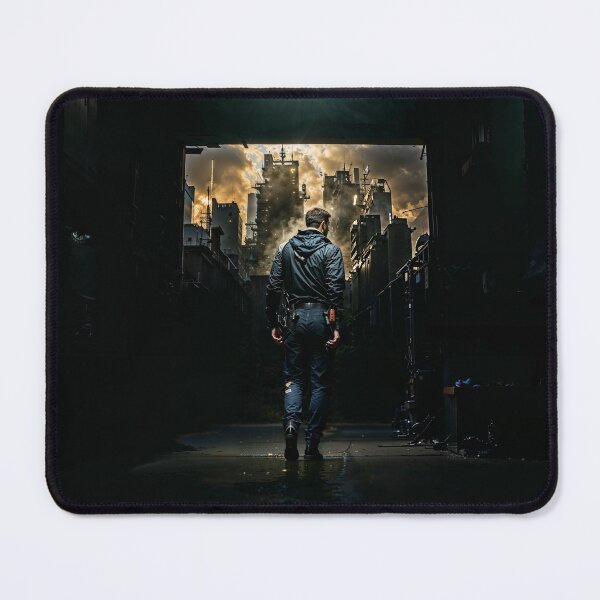Item preview, Lone Survivor – Into the Dystopian Dawn designed and sold by miletes17Studio.