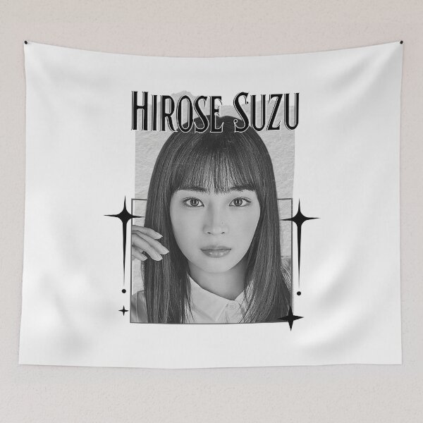 Item preview, Hirose Suzu (広瀬 すず, ひろせ すず) Japanese Actresses Japan drama Entertainment Scrapbook Collage Cozy Y2K Vintage Design designed and sold by HELL0WBELLO.