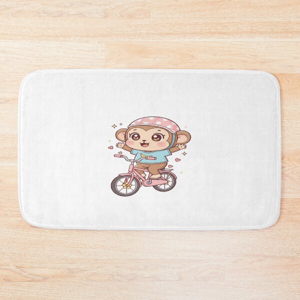 Item preview, Cute Monkey Riding a Bike designed and sold by Mohsin0.