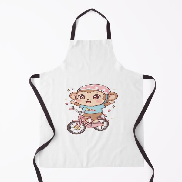 Item preview, Cute Monkey Riding a Bike designed and sold by Mohsin0.