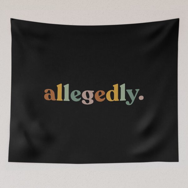Item preview, Funny Law Student Allegedly for Lawyers designed and sold by faridman.