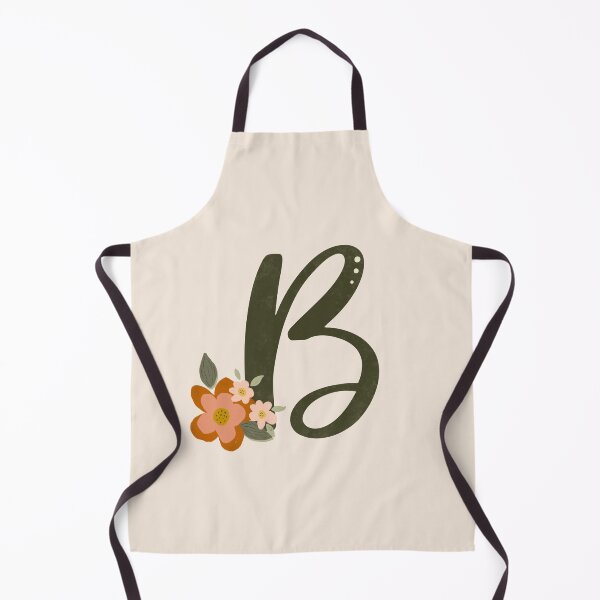 Item preview, Vintage Floral Initial B designed and sold by Willow & Grace Designs.