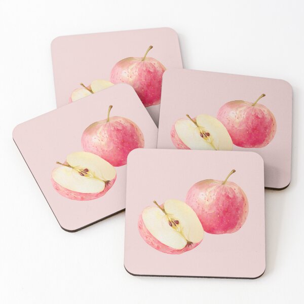 Item preview, One Whole Pink Lady Apple and One Half designed and sold by Violet Peonies.