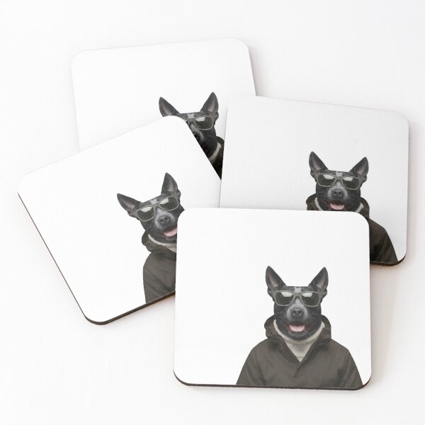 Item preview, Cool Gray Pitbull Art | Winter Street Style designed and sold by slydawgstudio.