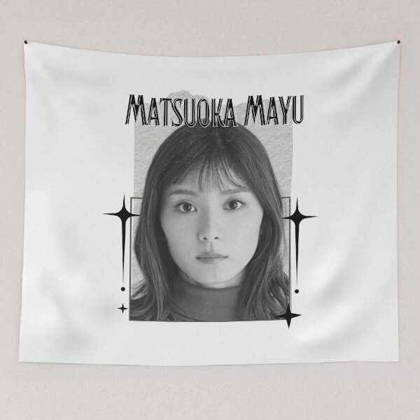Item preview, Matsuoka Mayu (松岡 茉優, まつおか まゆ) Japanese Actresses Japan drama Entertainment Scrapbook Collage Cozy Y2K Vintage Design designed and sold by HELL0WBELLO.