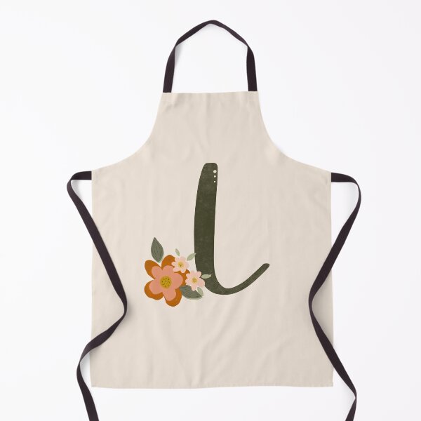 Item preview, Vintage Floral Initial L designed and sold by Willow & Grace Designs.