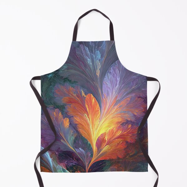 Item preview, Radiant Fractal Feather Plume – Abstract Digital Artwork designed and sold by TreatLLC.