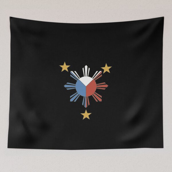 Item preview, Tricolor sun and stars of the Philippine flag - Asia / Spain designed and sold by cvelasco88.