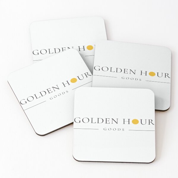 Item preview, Golden Hour Goods Logo – Minimalist Sun-Inspired Branding for Elegant Lifestyle Products designed and sold by Bright Nest Studio.
