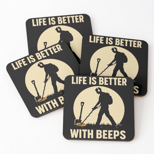 Item preview, Life Is Better With Beeps Metal Detecting Treasure designed and sold by LuminOrb.