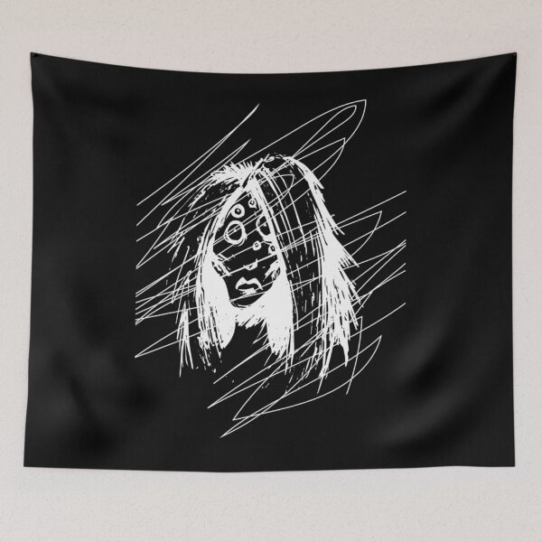 Item preview, Funny Halloween Ghost Face and Sticker designed and sold by LisetteKreiger.