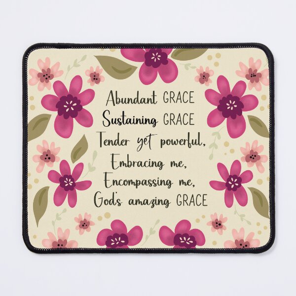 Item preview, God's Amazing Grace - faith based art designed and sold by Willow & Grace Designs.