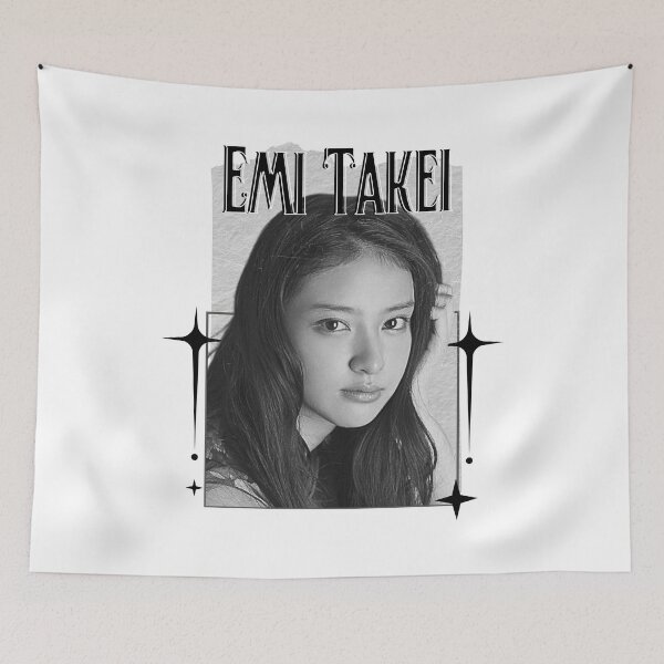 Item preview, Takei Emi (武井 咲, たけい えみ) Japanese Actresses Japan drama Entertainment Scrapbook Collage Cozy Y2K Vintage Design designed and sold by HELL0WBELLO.