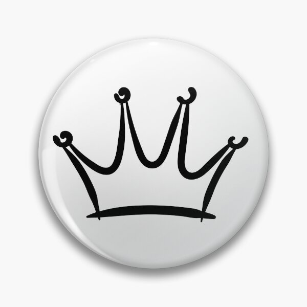 Item preview, Minimal Crown Outline – Royal Aesthetic Design designed and sold by LunaPoki Prints.