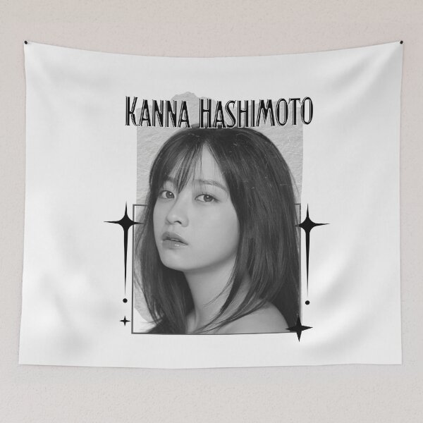Item preview, Kanna Hashimoto (橋本 環奈, はしもと かんな) Japanese Actresses Japan drama Entertainment Scrapbook Collage Cozy Y2K Vintage Design designed and sold by HELL0WBELLO.