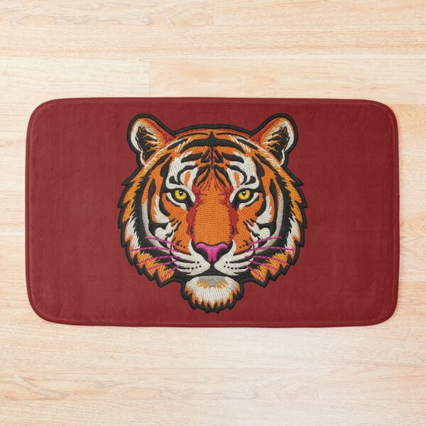 Item preview, EMBROIDERED PATCH OF A TIGER designed and sold by infinitearte.