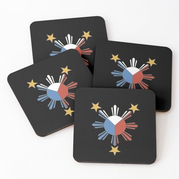 Item preview, Eight-pointed sun and stars from the flag of the Philippines - Asia / Spain designed and sold by cvelasco88.