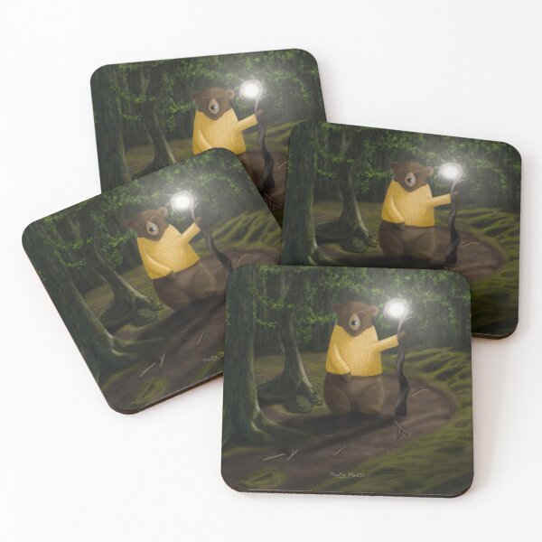 Item preview, Bear guardian in a soft sweater designed and sold by Maria Monid.