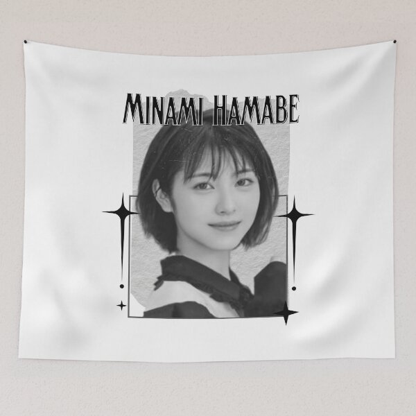 Item preview, Minami Hamabe (浜辺 美波, はまべ みなみ)) Japanese Actresses Japan drama Entertainment Scrapbook Collage Cozy Y2K Vintage Design designed and sold by HELL0WBELLO.