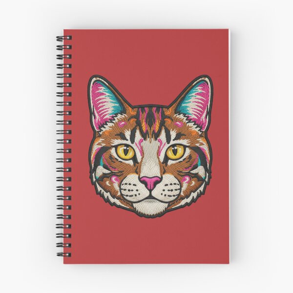 Item preview, EMBROIDERED PATCH OF A CAT designed and sold by infinitearte.