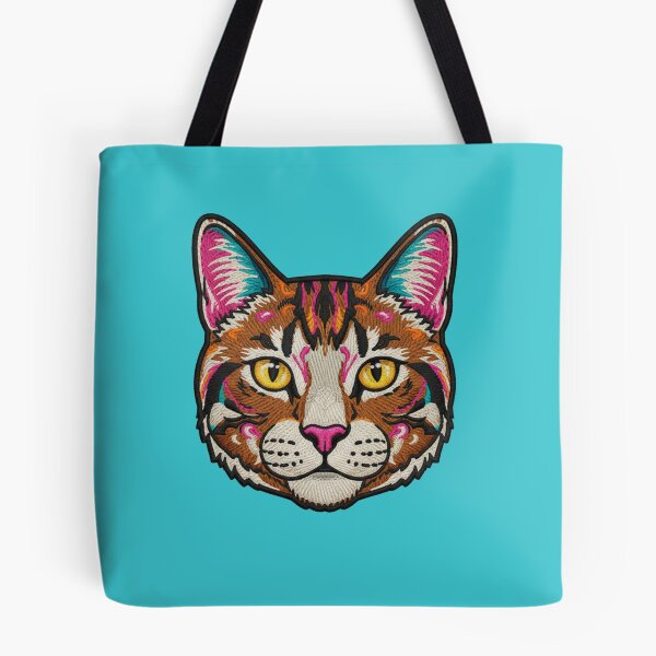 Item preview, EMBROIDERED PATCH OF A CAT designed and sold by infinitearte.