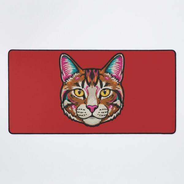 Item preview, EMBROIDERED PATCH OF A CAT designed and sold by infinitearte.