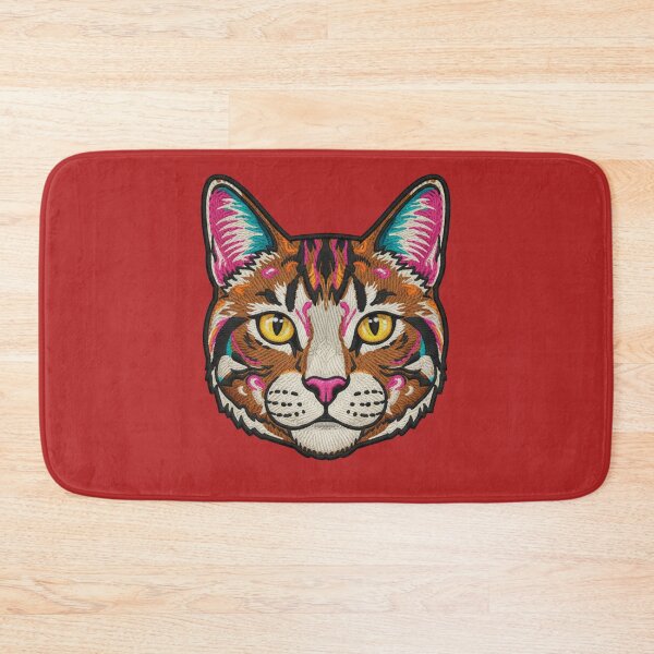 Item preview, EMBROIDERED PATCH OF A CAT designed and sold by infinitearte.