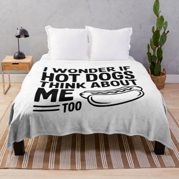 Item preview, I Wonder if Hot Dogs Think About Me Too designed and sold by Frank Ring.