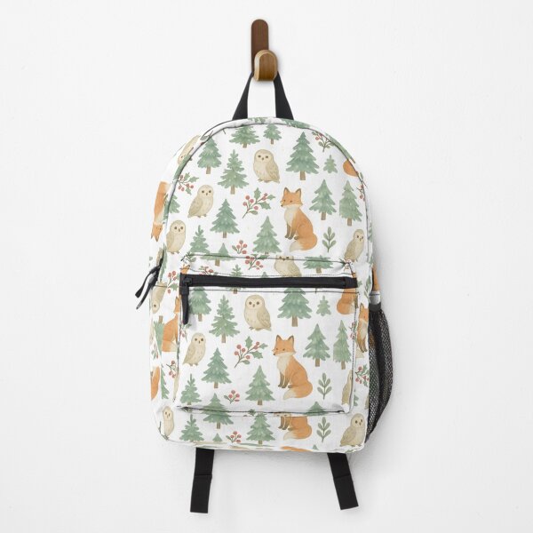 Item preview, Winter Forest Animals Pattern designed and sold by NitkiStudio.