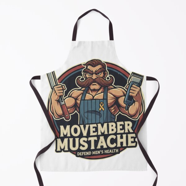 Item preview, Dapper Moustache Man - Whimsical Movember Character & Grooming Design designed and sold by Wear Sculpt.