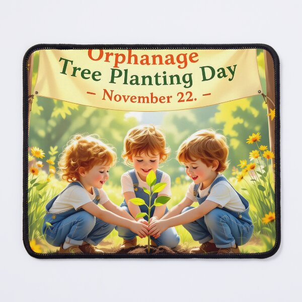 Item preview, Orphans Planting Hope – Tree Planting Day designed and sold by yosmosverse .