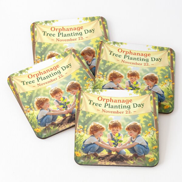 Item preview, Orphans Planting Hope – Tree Planting Day designed and sold by yosmosverse .