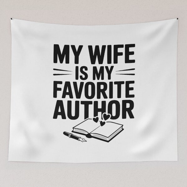 Item preview, My Wife is my Favorite Author designed and sold by Frank Ring.