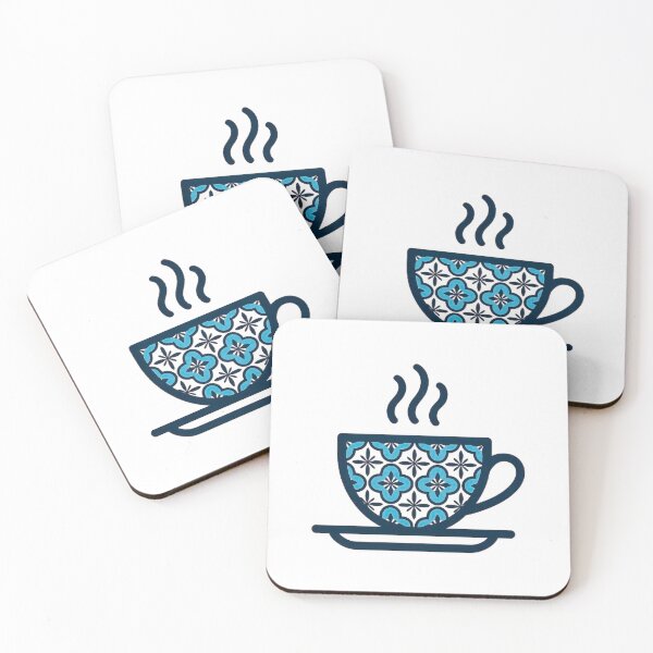 Item preview, Azulejo Coffee Cup – Portugal Tile Art designed and sold by vivaportugalstore.