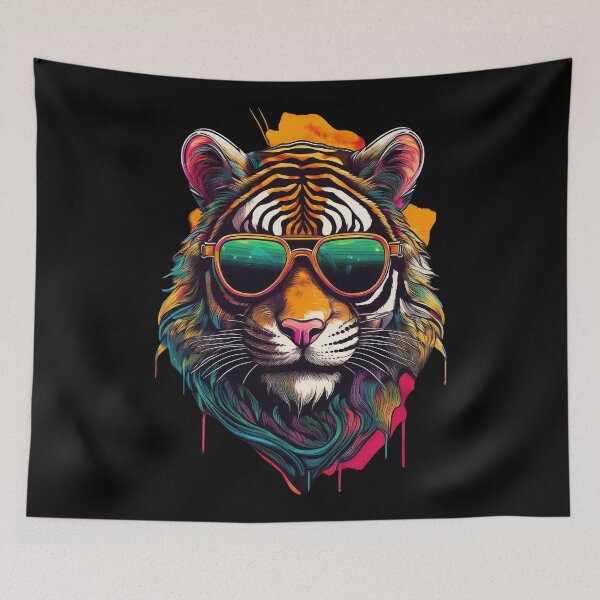 Item preview, Cool Cat in Shades - Cool Tiger Designs designed and sold by RockitBaby.