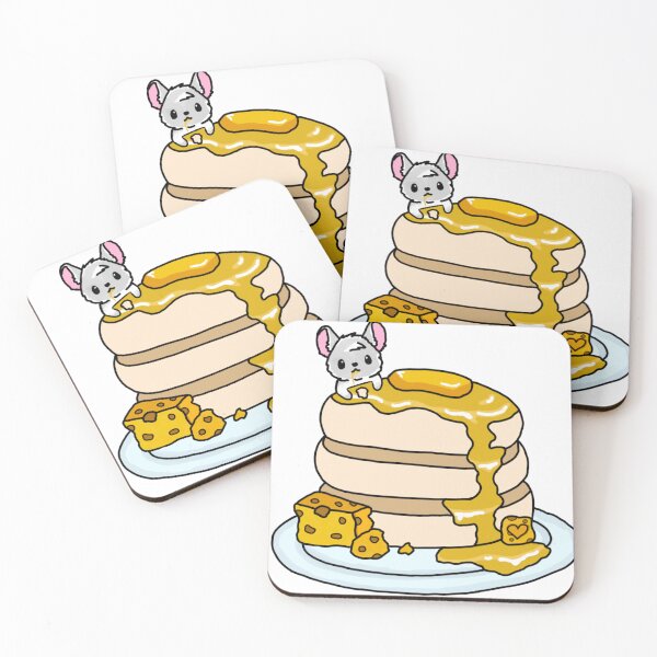 Item preview, Mice Eating Pancakes designed and sold by Booki3Official.