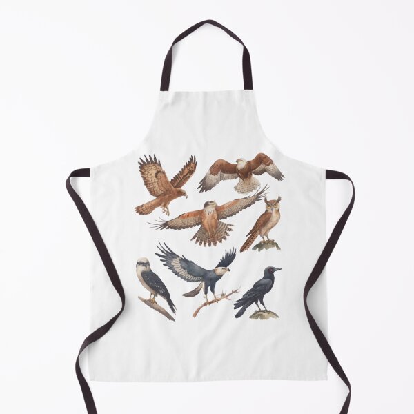 Item preview, Retro Birds Of Prey Field designed and sold by SnorkleSupply.
