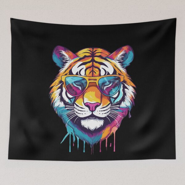 Item preview, Sunglasses & Stripes - Cool Tiger Designs designed and sold by RockitBaby.