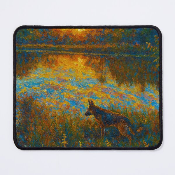 Item preview, German Shepherd by the Lake designed and sold by Dragon Space.