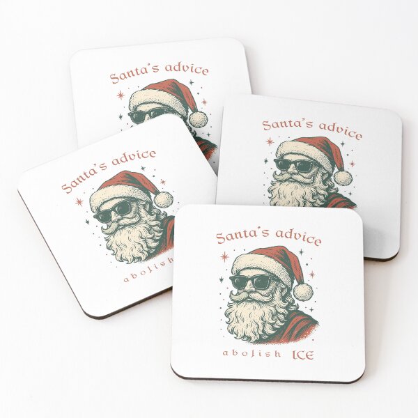 Item preview, Santa Advice Abolish Ice Bold Strong Winter Statement designed and sold by Han1986.