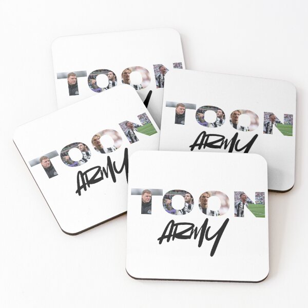 Item preview, Toon Army Newcastle United Typography Design – NUFC Fan Art designed and sold by Pokah79.