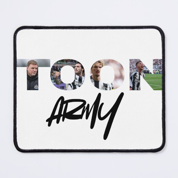 Item preview, Toon Army Newcastle United Typography Design – NUFC Fan Art designed and sold by Pokah79.