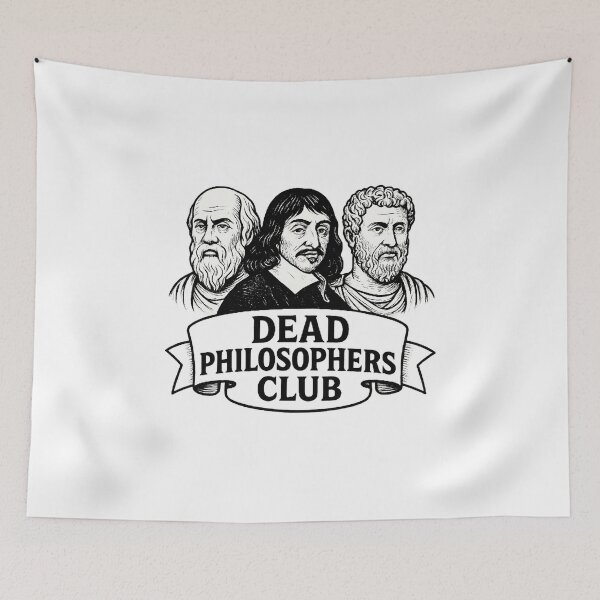 Item preview, Dead Philosophers Club – Classic Thinkers  designed and sold by The Junto Shop.