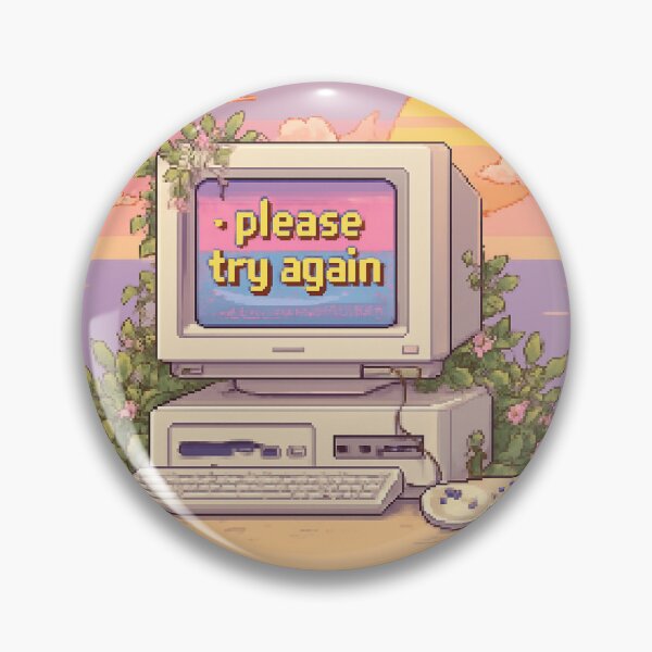 Item preview, Y2K error message – Cute Retro Computer Window designed and sold by ALEXA-Studio.