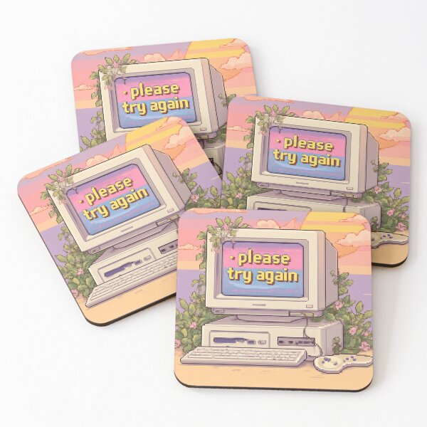Item preview, Y2K error message – Cute Retro Computer Window designed and sold by ALEXA-Studio.