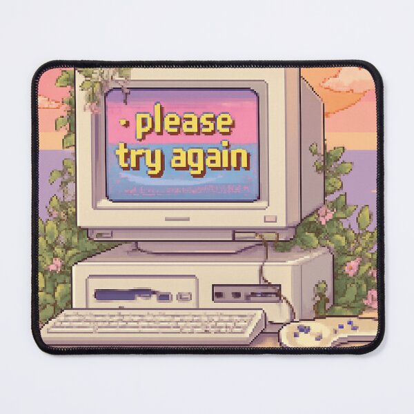 Item preview, Y2K error message – Cute Retro Computer Window designed and sold by ALEXA-Studio.