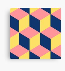 colorful cube Canvas Print
