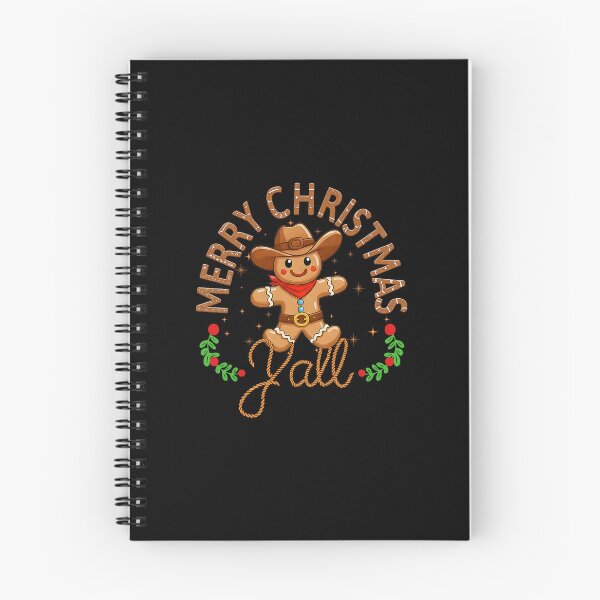Item preview, Merry Christmas Gingerbread Cowboy Cute Festive Western  designed and sold by barrycantre11.