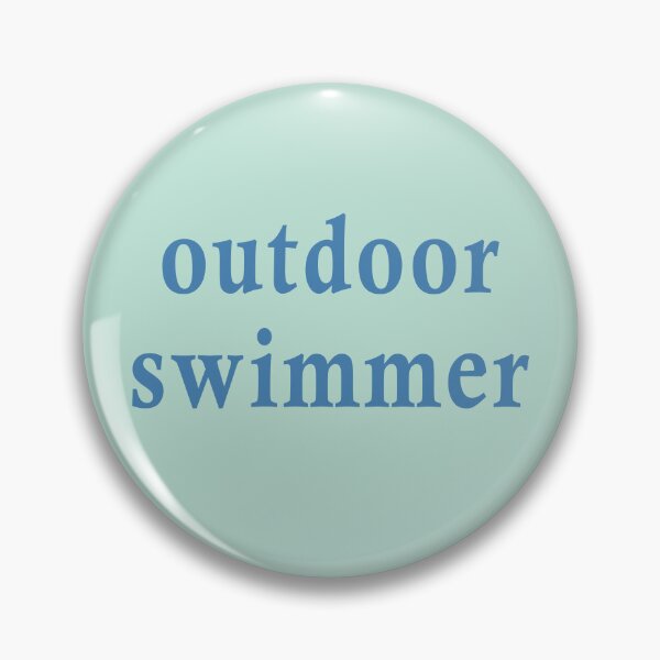 Item preview, Outdoor Swimmer - Blue designed and sold by Jeallan Designs.